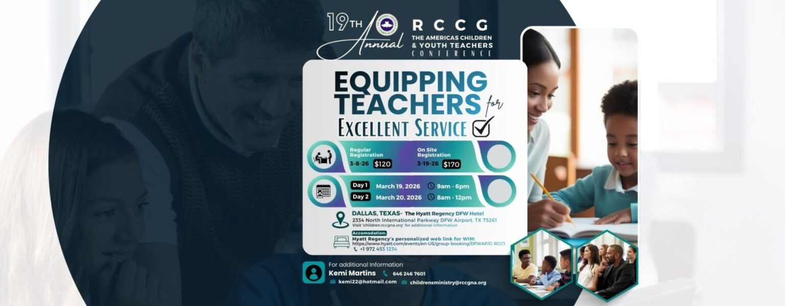 Rccgna 2026 Calendar – North America Operations, RCCG